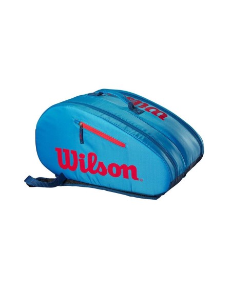 Paletero Wilson Padel Bag Azul Rojo Junior | Ofertas de pádel